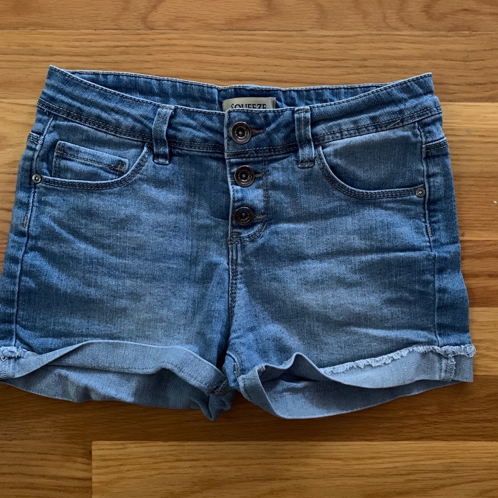 kids squeeze shorts